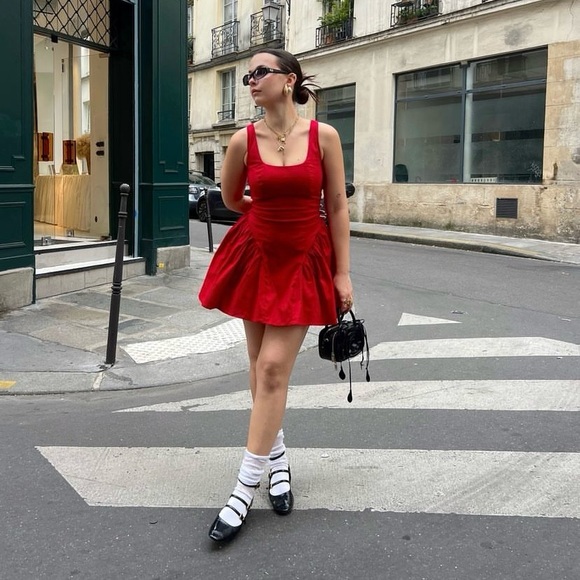 Zara black patent strappy maryjane heels - Picture 6 of 16